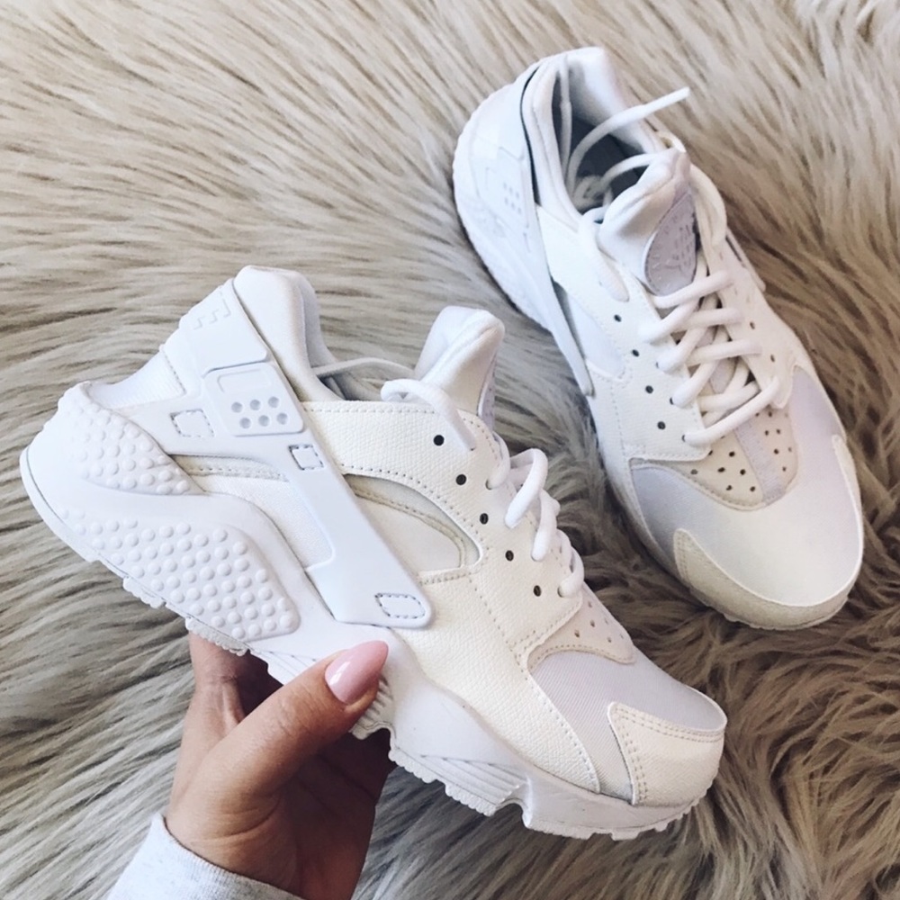 Nike air huarache run white - Picture 4 of 7